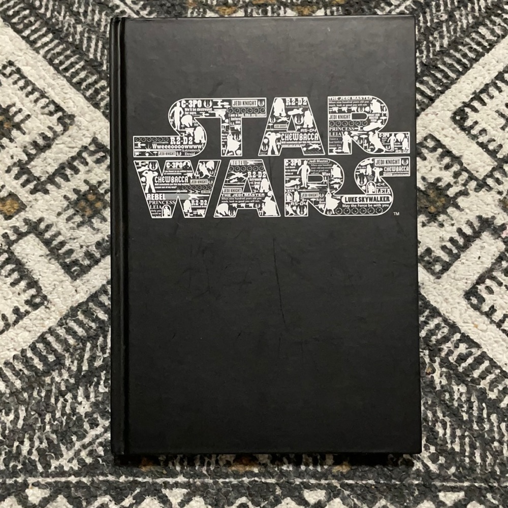 Star Wars liner note book hardcover HMV exclusive